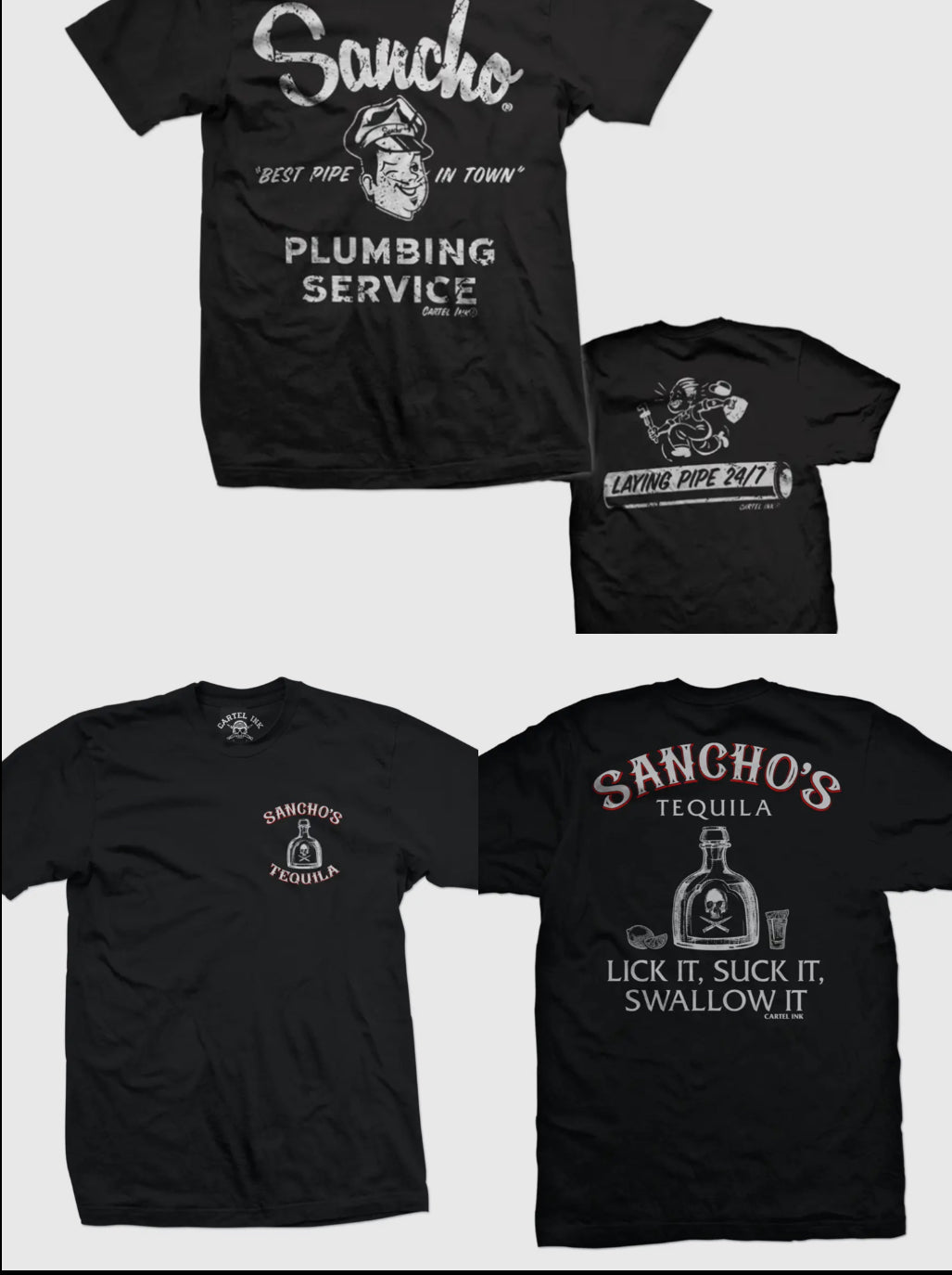 Sancho’s Tequila Men’s T-Shirt