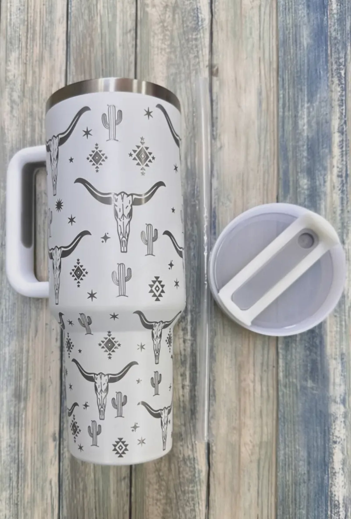 Longhorn Stainless Steel Tumblers Cup 40oz