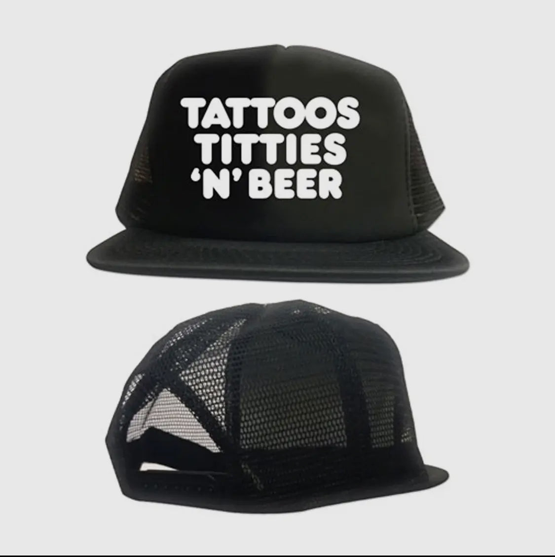 Tattoos Titties ‘n’ Beer Trucker Hat